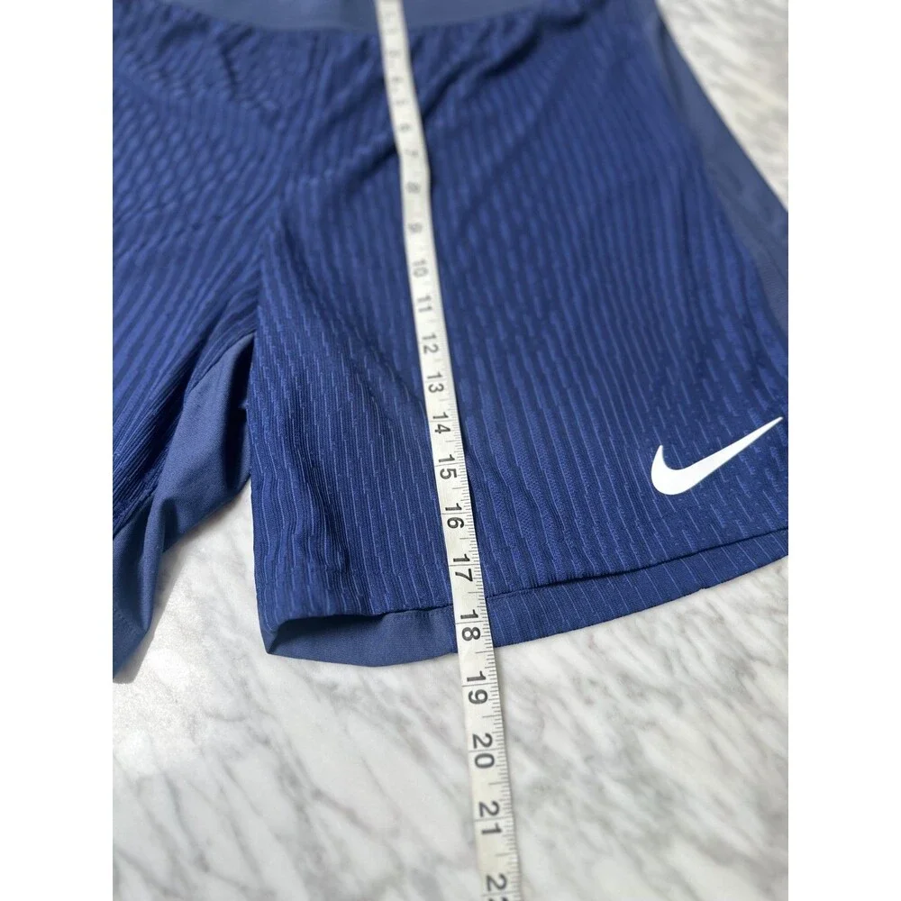Nike Vaporknit Soccer Dri-Fit ADV Vapor Shorts Blue Slim Fit FZ9352-410 Men's XL